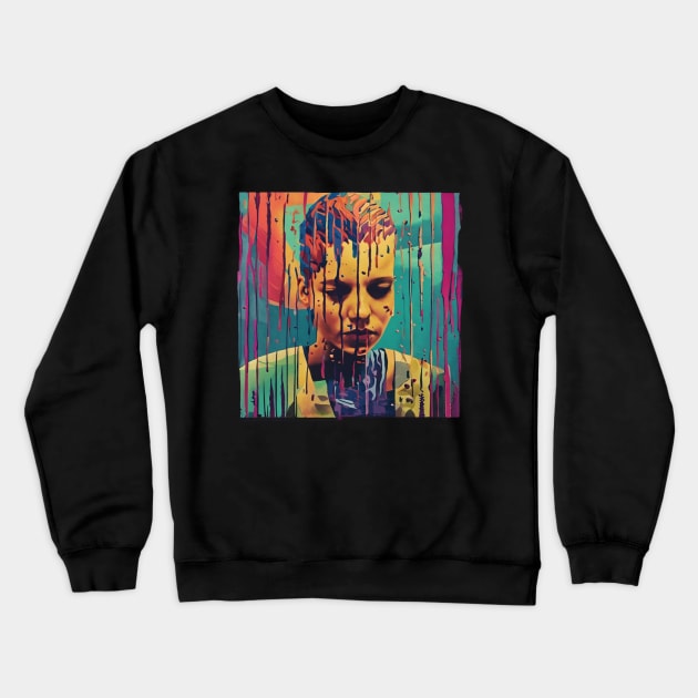 The Portrait Crewneck Sweatshirt by Eclecterie